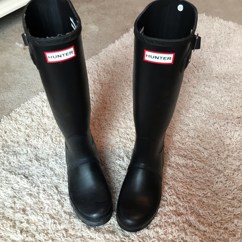 Black Hunter Boots